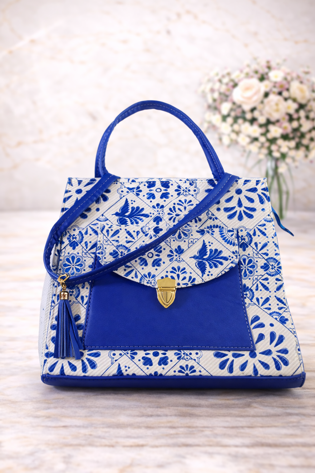 Bolso Azul Talavera
