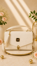 Bolso Elegante Blanco Seralla – Edición Encanto