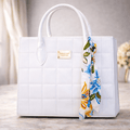 Bolso Acolchado Floral - SERALLA COLLECTION