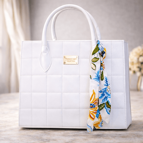 Bolso Acolchado Floral - SERALLA COLLECTION