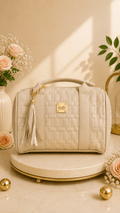 Bolso Beige Texturizado Seralla – Edición Aura - SERALLA COLLECTION