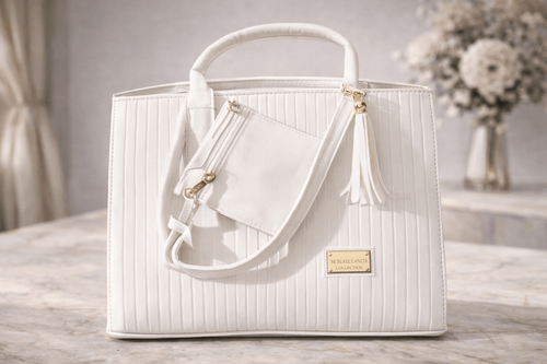 Bolso Blanco con Monedero - SERALLA COLLECTION