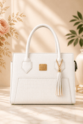 Bolso Blanco Elegante Seralla – Edición Pure Luxe - SERALLA COLLECTION