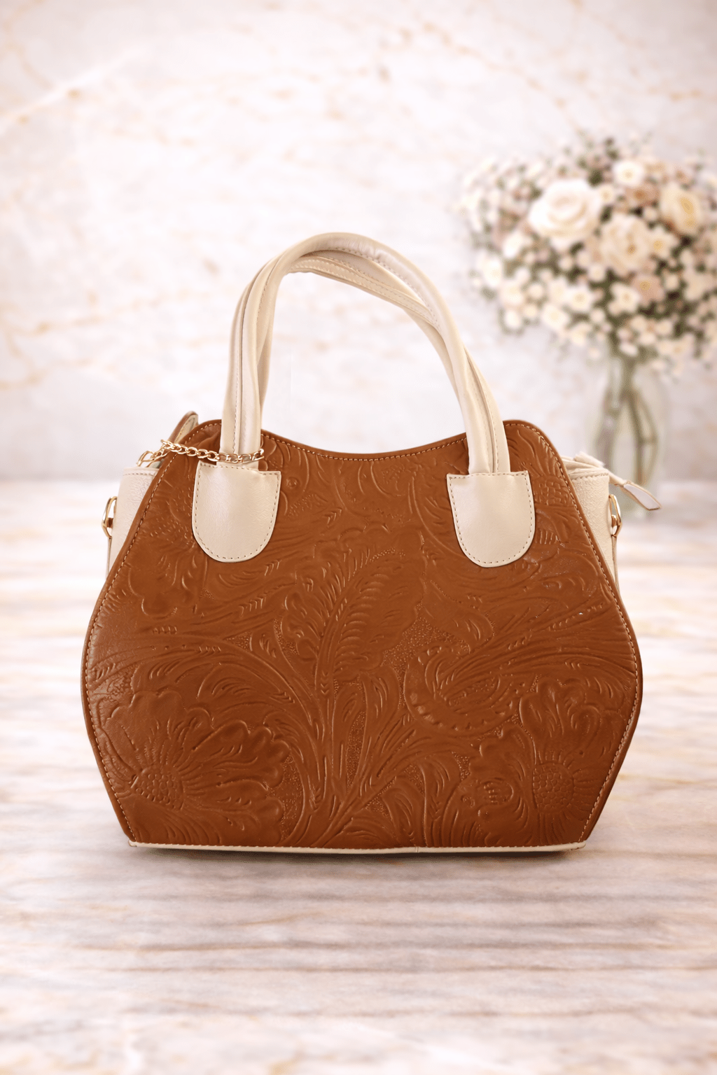 Bolso Café Crema - SERALLA COLLECTION