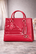 Bolso Charol Rojo - SERALLA COLLECTION