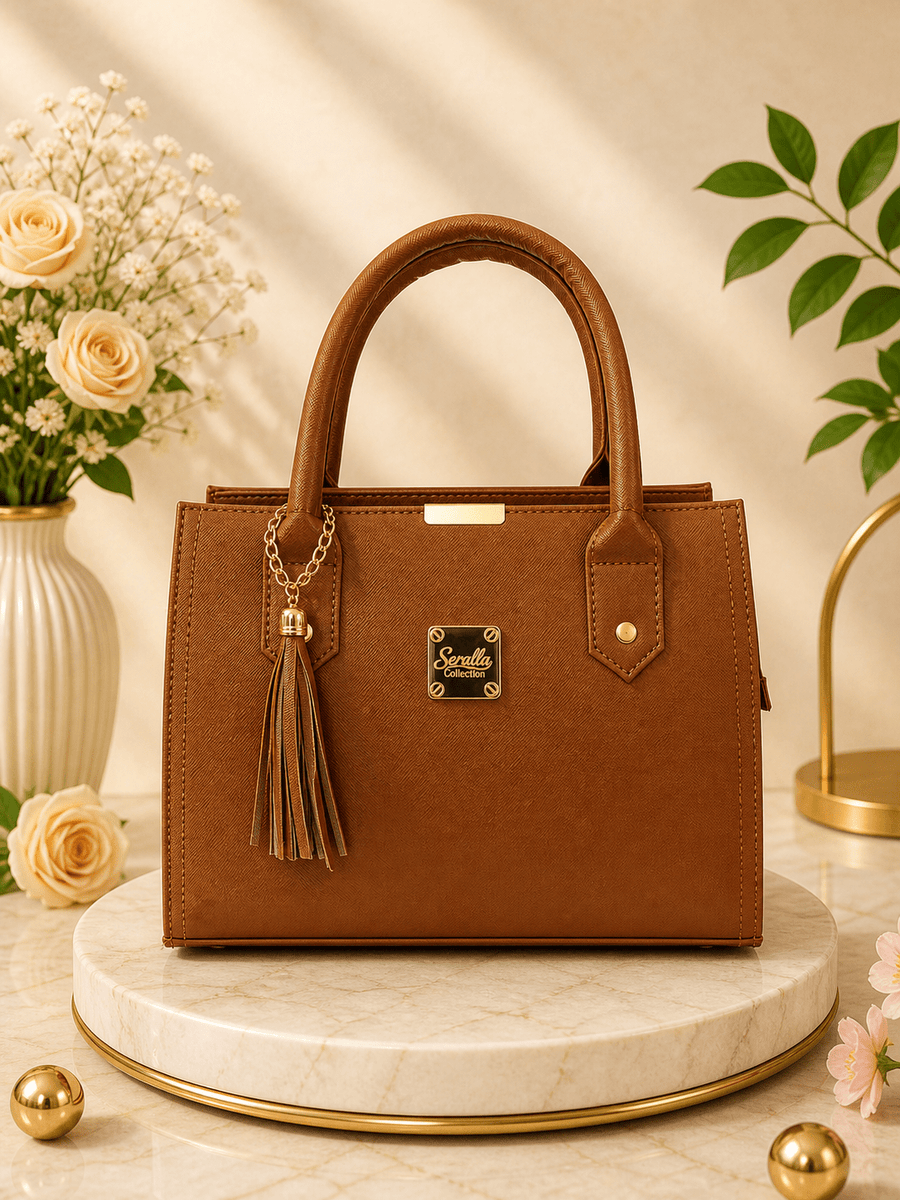 Bolso Clásico Café Seralla – Edición Legacy
