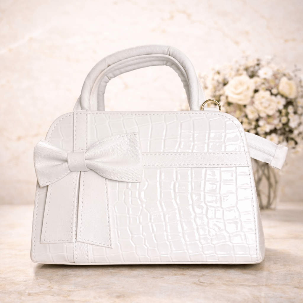 Bolso Croco Blanco - SERALLA COLLECTION