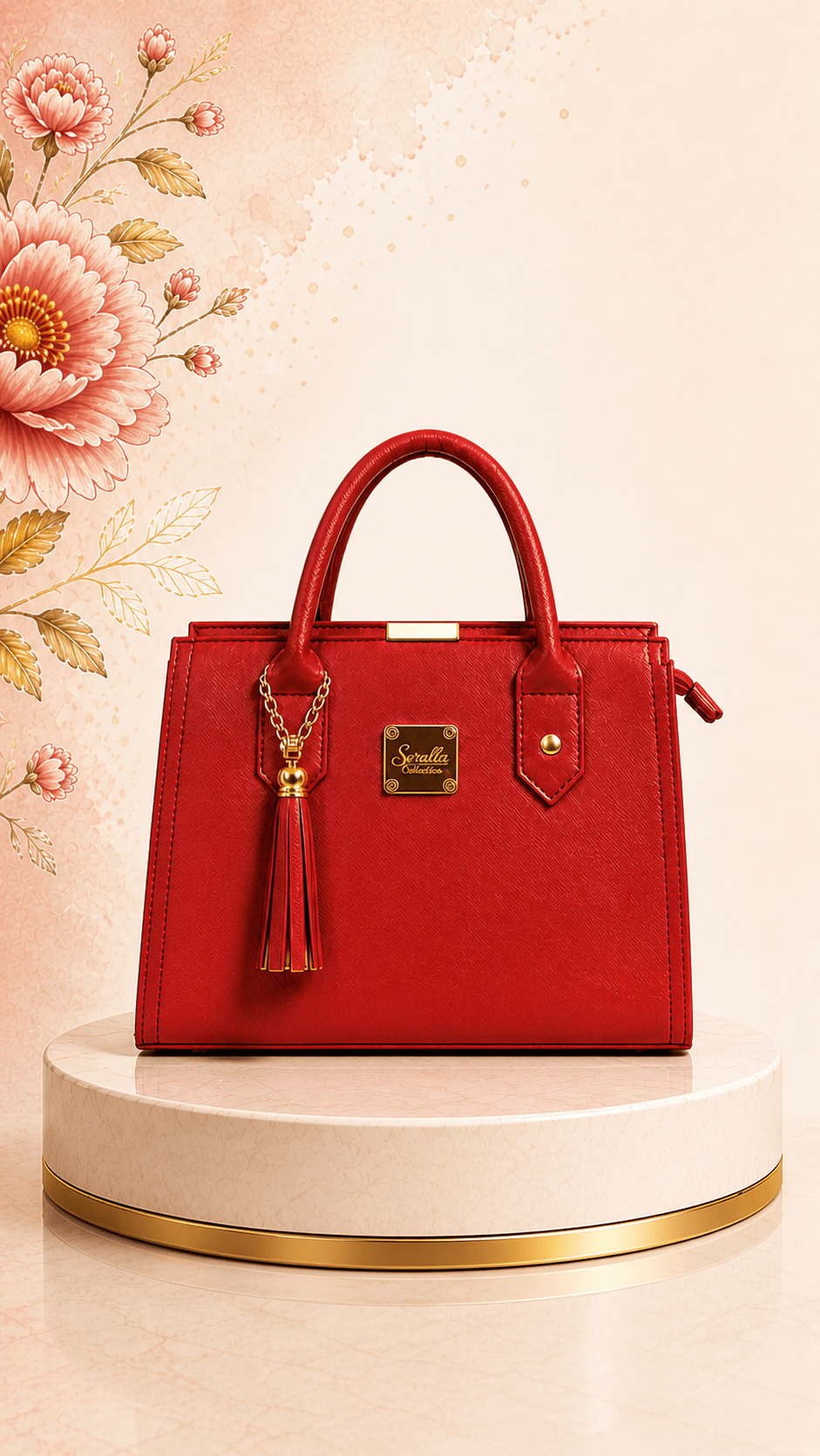 Bolso Elegante Rojo Seralla – Edición Pasión - SERALLA COLLECTION