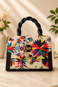 Bolso Floral Multicolor Seralla – Edición Arte Vivo - SERALLA COLLECTION