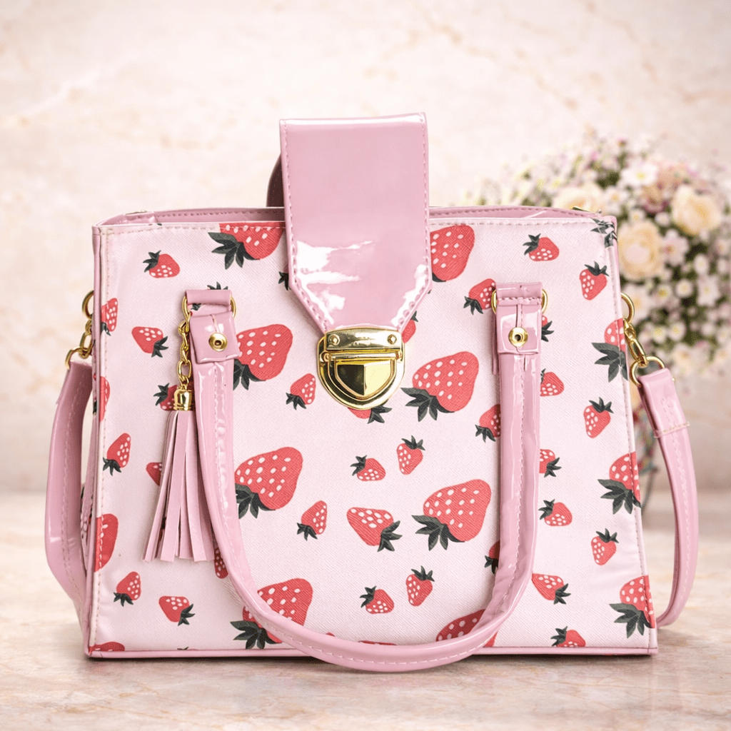 Bolso Fresas Rosa - SERALLA COLLECTION