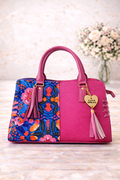 Bolso Fucsia Floral - SERALLA COLLECTION
