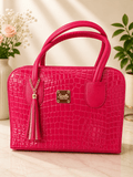 Bolso Fucsia Texturizado Seralla – Edición Impacto - SERALLA COLLECTION