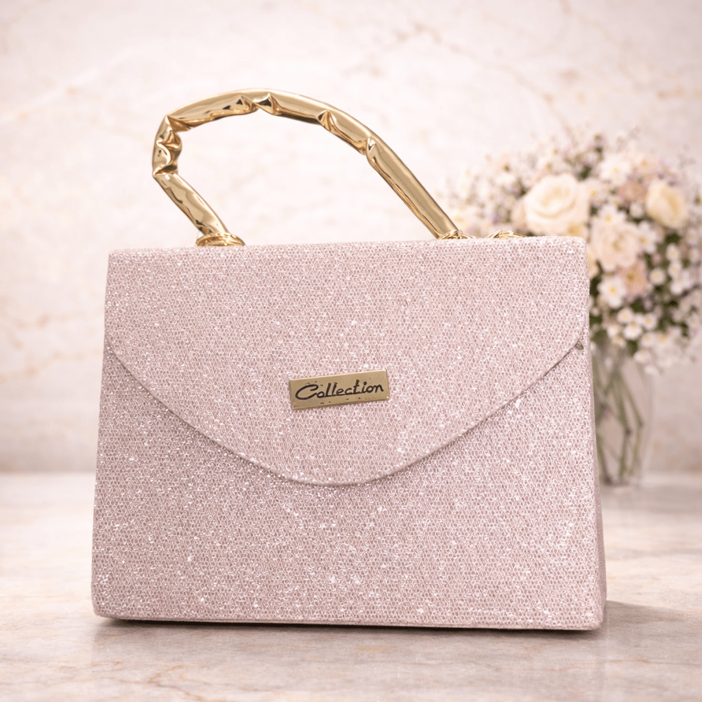 Bolso Glitter Rosa - SERALLA COLLECTION