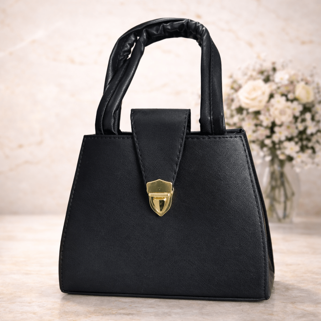 Bolso Mini Saffiano Negro - SERALLA COLLECTION