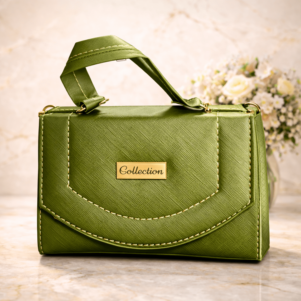 Bolso Saffiano Verde - SERALLA COLLECTION
