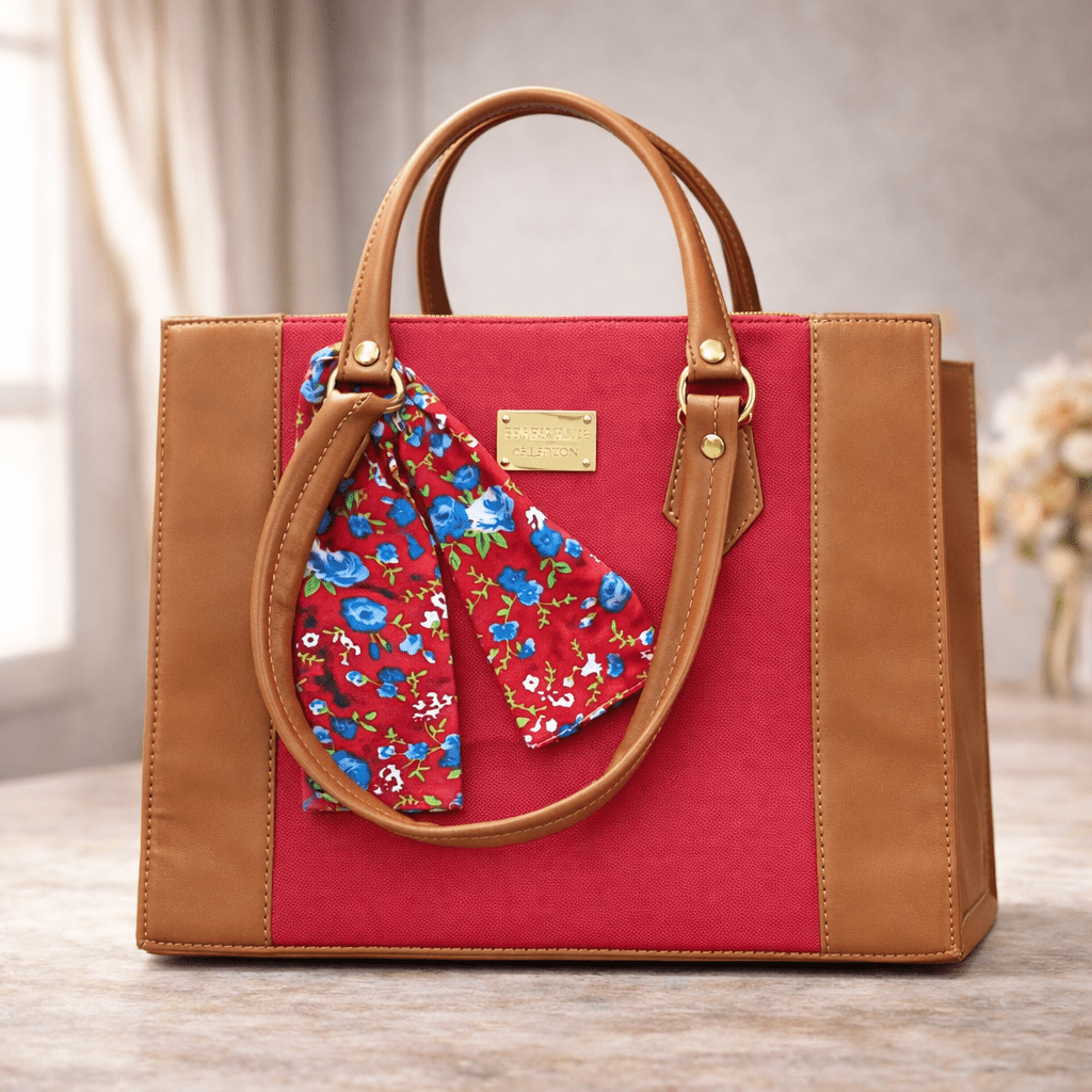 Bolso Tote Bicolor - SERALLA COLLECTION