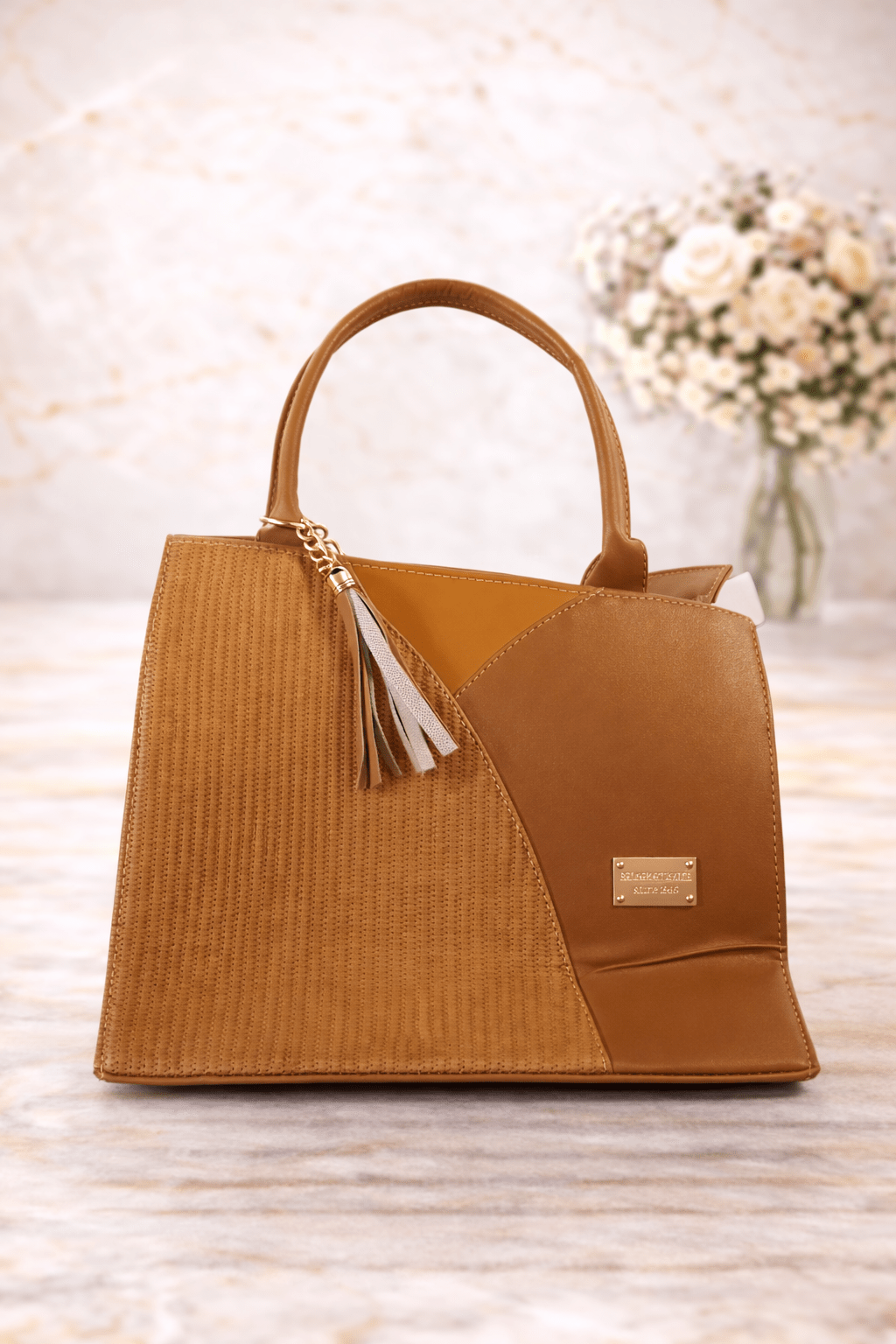 Bolso Yute Camel - SERALLA COLLECTION